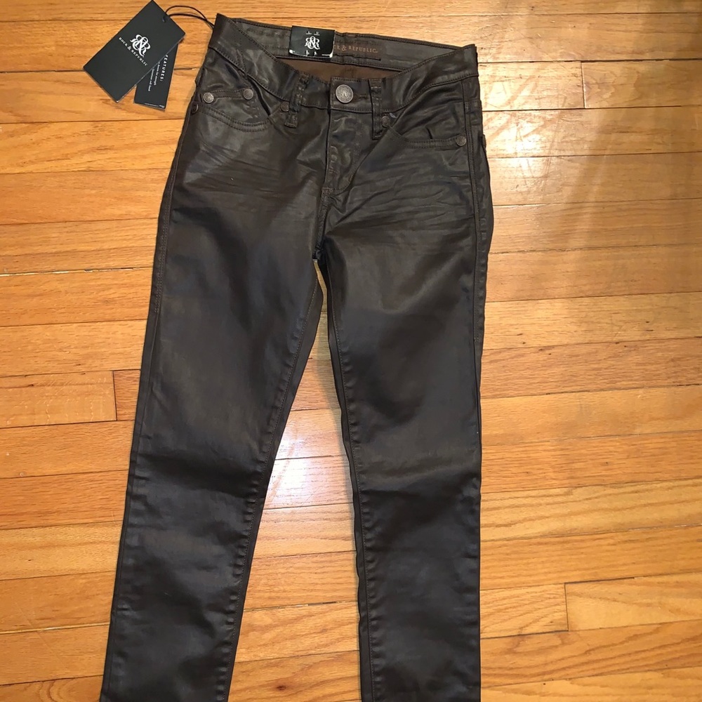 Rock & Republic BERLIN dark brown denim
